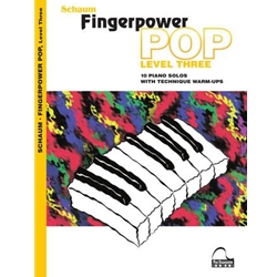Fingerpower Pop - Level 3 - 10 Piano Solos with Technique Warm-Ups