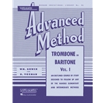 Rubank Advanced Method - Trombone or Baritone, Vol. 1 Trombone