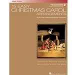 15 Easy Christmas Carol Arr Hi Vce /CD Vocal