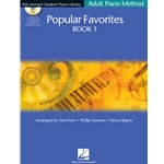 Popular Favorites Book 1 - Hal Leonard Student Piano Library Adult Piano Method