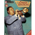 Louis Armstrong Book and CD for B-flat E-flat C and Bass Clef Instruments Jazz Play-Along