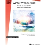 Winter Wonderland - Hal Leonard Student Piano Library Showcase Solos Pops Intermediate Level 5
