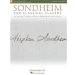 Sondheim for Classical Players Flute and Piano Score and