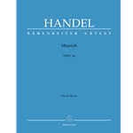 Messiah HWV 56: 
Oratorio in Three Parts 
Vocal Score, Urtext edition