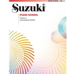 Suzuki Piano School International Edition Piano Book, Volume 4 [Piano] Book