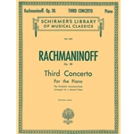 Rachmaninoff Piano Concerto No 3 in D Minor Two Pianos Four Hands Sheet