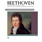 Beethoven: Sonata in D Major, Opus 6 [Piano] Book