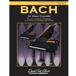 Bach For Piano Ensemble Level 4 Two Pianos Eight Hands Folio