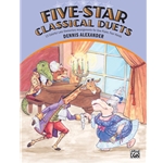 Alexander Five Star Classical Duets One Piano Four Hands Book