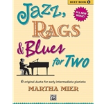 Jazz, Rags & Blues for Two, Book 1 [Piano] Book