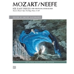 Mozart/Neefe: Six Easy Pieces for One Piano, Four Hands [Piano] Book