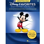 Disney Favorites - Instant Piano Songs - Simple Sheet Music + Audio Play-Along