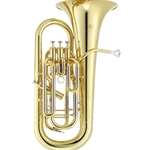 Jupiter JEP1020 Intermediate Euphonium Lacuered brass body .570 Bore 11" Upright Bell 3+1 valve configurationl