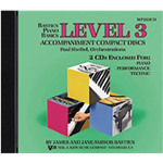 Bastien Piano Basics: Accompaniment CDs - Level 3 Complete