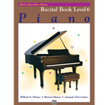 Alfred's Basic Piano Library: Recital Book 6 [Piano] Book