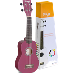 Stagg Soprano Ukulele Violet