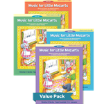 Music for Little Mozarts Rhythm Speller Books 1-4 Value Pack