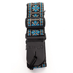 Stagg SWOFLOBLU Woven Guitar Strap Blue