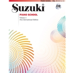 Suzuki Piano School New International Edition Piano Book and CD, Volume 4