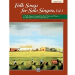 Folk Songs for Solo Singers Volume 1 Book Medium Low Voice