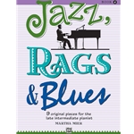 Jazz, Rags & Blues, Book 4 [Piano] Book & Online Audio