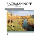 Rachmaninoff: 13 Preludes, Opus 32 [Piano] Book