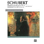 Schubert Moments Musicaux Opus 94 & Impromptus Opp 90 & 142 Piano Solo