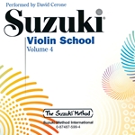 Suzuki Violln School, Volume 4 CD