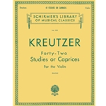 Kreutzer - 42 Studies or Caprices - Schirmer Library of Classics Volume 230 Violin Method Folio