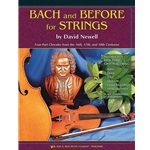 BACH AND BEFORE FOR STRINGS VIOLIN