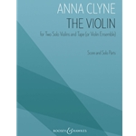 The Violin - for Two Solo Violins and Tape (or Violin Ensemble) Score & Parts