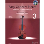 Easy Concert Pieces for Violin and Piano 3 /CD