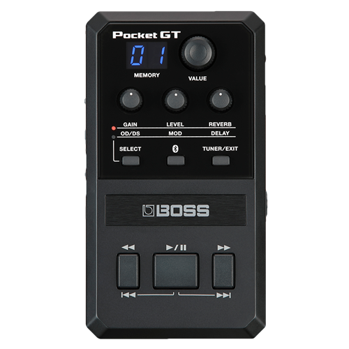 Pocket GT POCKET EFFECTS PROCESSOR（BOSS） Riverton Music - BOSS POCKET GT - Pocket Effects Processor