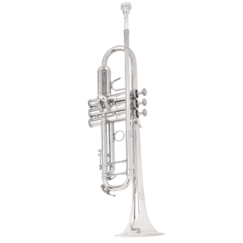 B&S 3137 Challenger I Series Bb Trumpet SIlver Plated Finish BS3137-2-0