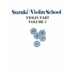 Suzuki Violin School, Volume 7 [Violin] Book