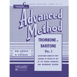 Rubank Advanced Method - Trombone or Baritone, Vol. 1 Trombone