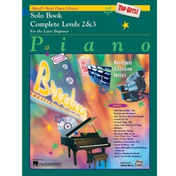 Alfred's Basic Piano Library: Top Hits! Solo Book Complete 2 & 3 [Piano] Book