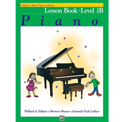 Alfred's Basic Piano Library Lesson Book 1B