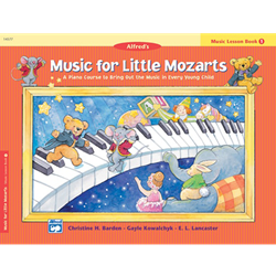Music for Little Mozarts Music Lesson Book 1 Piano