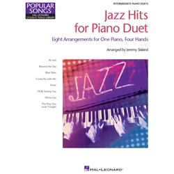Jazz Hits for Piano Duet - Hal Leonard Student Piano Library Intermediate Level NFMC 2020-2024 Selection