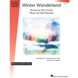 Winter Wonderland - Hal Leonard Student Piano Library Showcase Solos Pops Intermediate Level 5