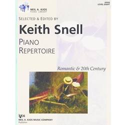 NAK PIANO LIB PA REPERTOIRE: ROMANTIC-20TH CEN LEVEL 8