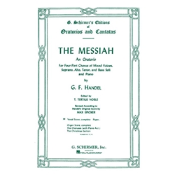 Messiah 
An Oratorio: Choral, Piano (SATB Choir) - Difficulty: medium to medium-difficult