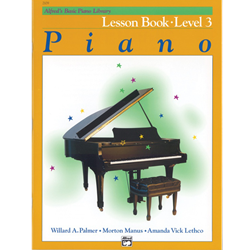 Alfred's Basic Piano Library Lesson Book 3