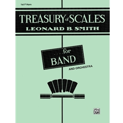 Treasury of Scales for Band and Orchestra [1st F Horn] Book