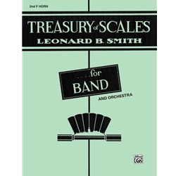 Treasury of Scales for Band and Orchestra [2nd F Horn] Book