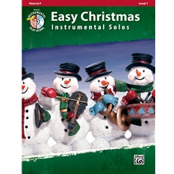 Easy Christmas Instrumental Solos, Level 1 [Horn in F] Book & CD