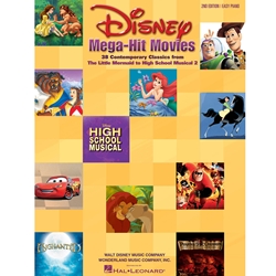 Disney Mega Hit Movies Easy Piano Ep