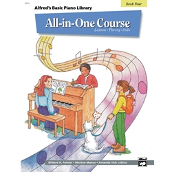 Alfred's Basic All-in-One Course, Book 4 [Piano] Book