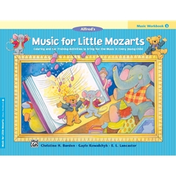 Music for Little Mozarts Music Workbook 3 Piano